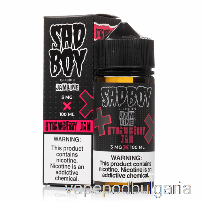 Vape Течности сладко от ягоди - Sadboy - 100ml 6mg